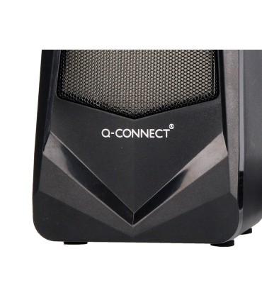 Altavoces q connect gaming blu etooth con iluminacion rgb potencia maxima 2x3w control de volumen color negro