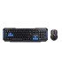 Set teclado y raton q connect inalambrico compatible windows color negro