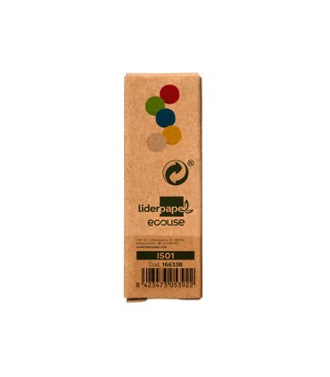 Iman para sujecion liderpapel ecouse pp recicladopara pizarra magnetica 20 mm caja de 10 unidades