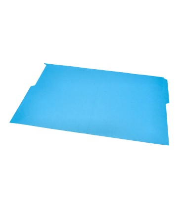 Subcarpeta cartulina liderpapel folio pestana superior 240g m2 azul