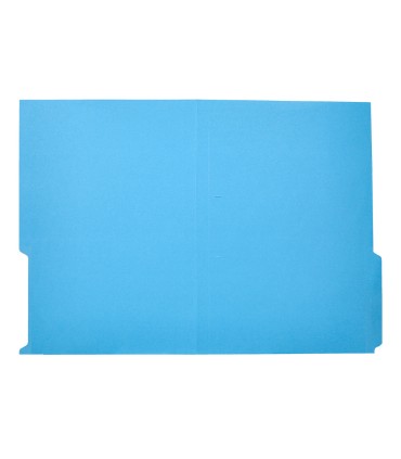 Subcarpeta cartulina liderpapel folio pestana inferior 240g m2 azul