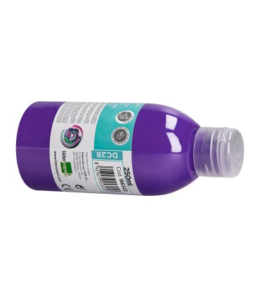 Pintura acrilica liderpapel bote de 250 ml violeta