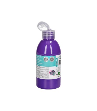 Pintura acrilica liderpapel bote de 250 ml violeta