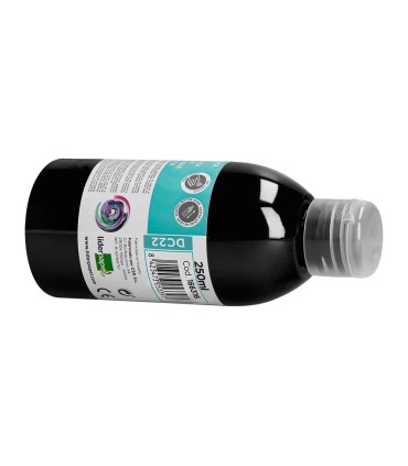 Pintura acrilica liderpapel bote de 250 ml negro