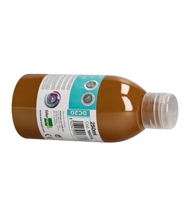 Pintura acrilica liderpapel bote de 250 ml marron