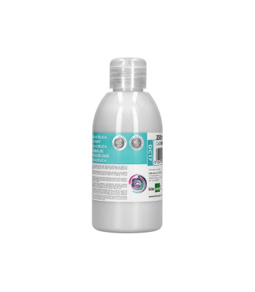 Pintura acrilica liderpapel bote de 250 ml blanco