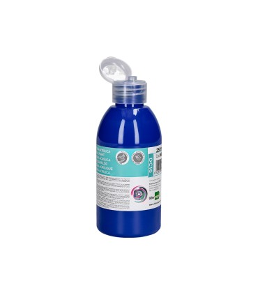 Pintura acrilica liderpapel bote de 250 ml azul ultramar