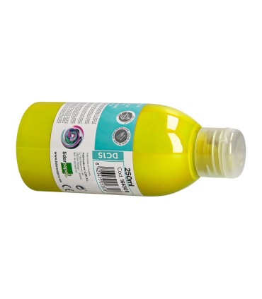 Pintura acrilica liderpapel bote de 250 ml amarillo