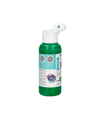 Pintura acrilica liderpapel bote de 80 ml verde oscuro