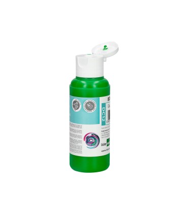 Pintura acrilica liderpapel bote de 80 ml verde