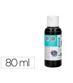 Pintura acrilica liderpapel bote de 80 ml negro