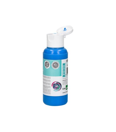 Pintura acrilica liderpapel bote de 80 ml cian