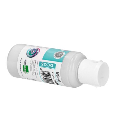 Pintura acrilica liderpapel bote de 80 ml blanco