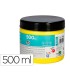 Pintura dedos liderpapel tarrina de 500 ml amarillo