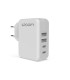 Cargador de pared groovy 2 usb 2 usb c 48a color blanco