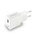 Cargador pared groovy 1 usb 1usb c color blanco