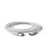 Cable groovy usb a a tipo c longitud 1 mt color blanco