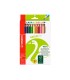 Lapices de colores stabilo green colors con certificado fsc estuche carton de 12 unidades colores surtidos