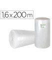 Plastico burbuja liderpapel ecouse 1.60x200m 30% de plastico reciclado