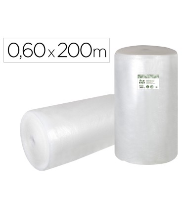 Plastico burbuja liderpapel ecouse 060x200m 30 de plastico reciclado