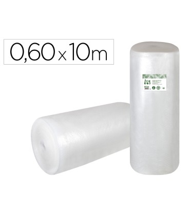 Plastico burbuja liderpapel ecouse 060x10m 30 de plastico reciclado