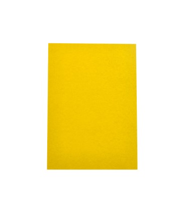 Tapa encuadernacion liderpapel carton a4 09mm amarillo fluor paquete de 50 unidades