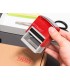 Sello entintado automatico q connect pagado almohadilla 14x38 mm color rojo