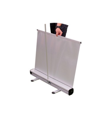 Display enrollable yosan roll up aluminio 1 cara ancho 100 cm altura 200 cm