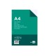 Recambio liderpapel a4 100 hojas 100g m2 cuadro 3mm con margen 4 taladros