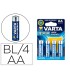 Pila varta alcalina longlife power aa tipo lr 06 blister de 4 unidades