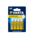 Pila varta salina superlife aa tipo r 06 blister de 4 unidades