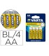 Pila varta salina superlife aa tipo r 06 blister de 4 unidades