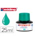 Tinta rotulador edding mtk25 con sistema capilar color verde bote 25 ml