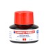 Tinta rotulador edding mtk25 con sistema capilar color rojo frasco de 25 ml