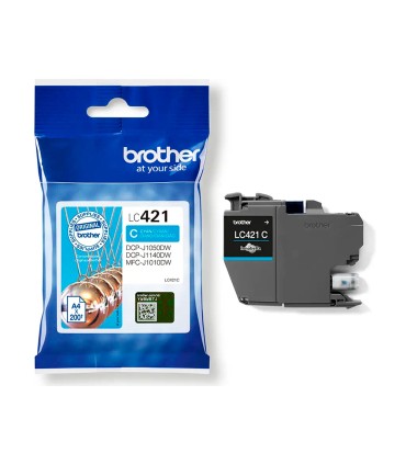 Ink jet brother lc421c dcp j1050dw dcp j1140dw mfc j10 cian 200 paginas