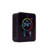 Medidor de co2 ewent pantalla led color detector calidad aire con indicador de temperatura y humedad usb c