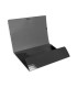 Carpeta liderpapel gomas folio 3 solapas carton plastificado color negro