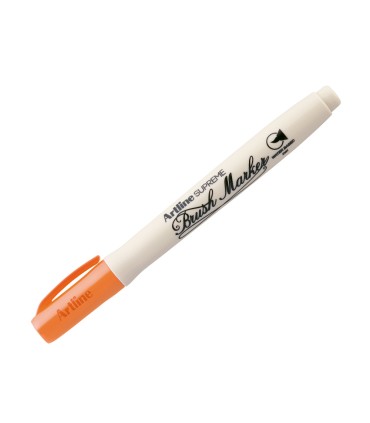 Rotulador artline supreme brush epfs pintura base de agua punta tipo pincel trazo fino ocre