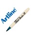 Rotulador artline supreme brush epfs pintura base de agua punta tipo pincel trazo fino verde oscuro