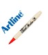 Rotulador artline supreme brush epfs pintura base de agua punta tipo pincel trazo fino rojo