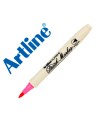 Rotulador artline supreme brush epfs pintura base de agua punta tipo pincel trazo fino rosa