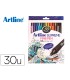 Rotulador artline supreme epfs200 fine liner punta de fibra 04 mm bolsa 30 unidades colores surtidos