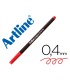 Rotulador artline supreme epfs200 fine liner punta de fibra rojo 04 mm