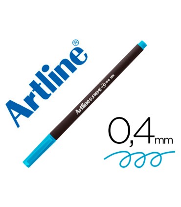 Rotulador artline supreme epfs200 fine liner punta de fibra azul claro 04 mm