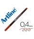 Rotulador artline supreme epfs200 fine liner punta de fibra marron 04 mm