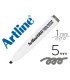 Rotulador artline fluorescente ek 660 gris pastel punta biselada