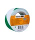 Cinta adhesiva tarifold seguridad para marcaje y senalizacion de suelo 33 mt x 50 mm color blanco verde