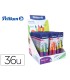 Expositor pelikan sobremesa erase 20 contenido 60 rollers colores surtidos y 36 recambios colores surtidos