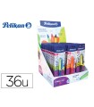 Expositor pelikan sobremesa erase 2.0 contenido 60 rollers colores surtidos y 36 recambios colores surtidos