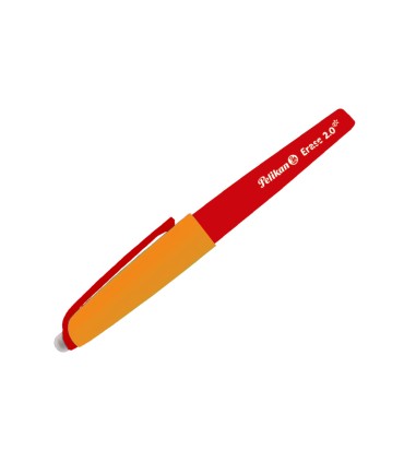 Roller pelikan erase 20 borrable punta 07 mm tinta gel color rojo